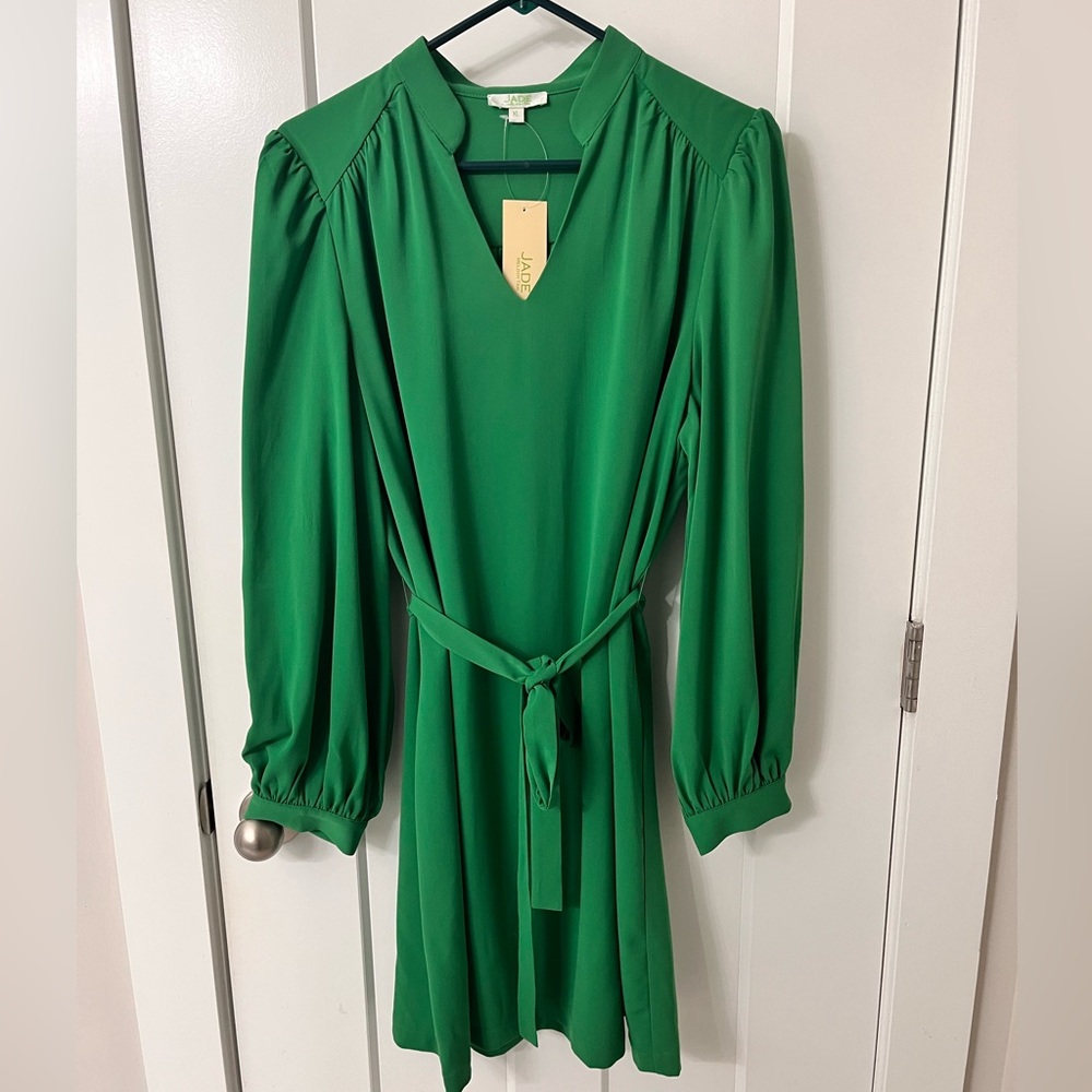 Jade by Melody Tam Kelly Green Dress